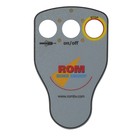 Tele Radio ROM foil for 3 channel and 3 button Smart-Remote handheld transmitter. Model with LEDs around center button