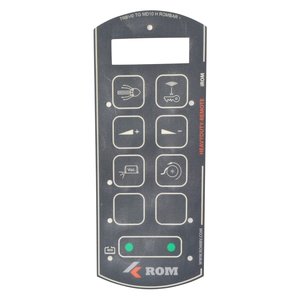 Tele Radio ROM folie voor 10 knops HeavyDuty-Remote handzender met iROM systeem