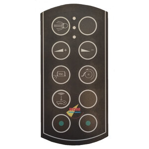 Tele Radio ROM foil for transmitter 11-channel ROM foil for remote control transmitter 11-channel