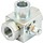 hp ball valve 3-way 3/4"