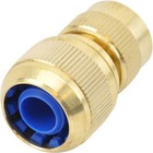 Quick coupler brass, female part with 3/4" hose connection, for filling hose 3/4"