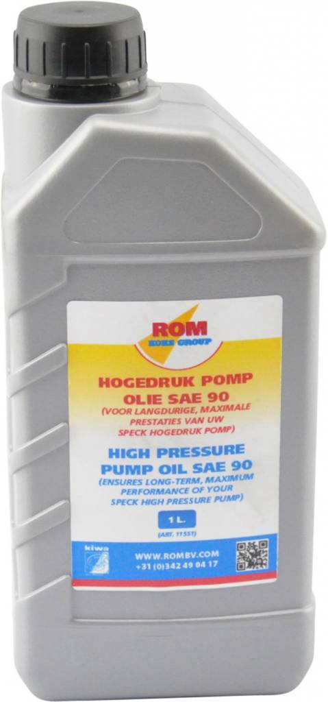 door elkaar haspelen verkenner Eeuwigdurend ROM Hogedruk pomp olie SAE 90 (1 liter kan) - rompartsshop.com