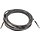 Baby'' hp hose 10 m 1/4" (ND6), incl. quick-release joint and nozzle. (Max. working pressure 300 bar) (Steel plies)