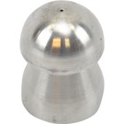 Standard pipe cleaning nozzle with front beam (33) stainless steel<br />
(33114-6)