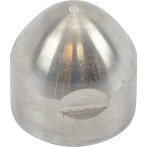 Standard pipe cleaning nozzle without front beam (36) 1/2'' stainless steel<br />
(3613-6)