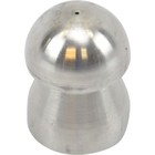 Standard pipe cleaning nozzle with front beam (34) 3/8'' stainless steel<br />
(34108-5)