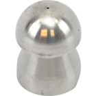 Standard pipe cleaning nozzle with front beam (33) 1/2'' stainless steel<br />
(33113-5)