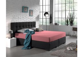 Dubbel Jersey Matras Hoeslaken Roze 220 gram