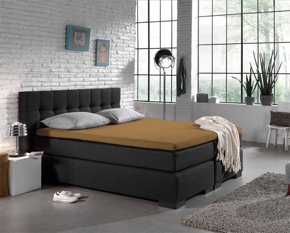 Jersey Topper Hoeslaken Topper Taupe