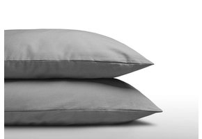 Kussensloop Katoen Grijs (2 in 1)
