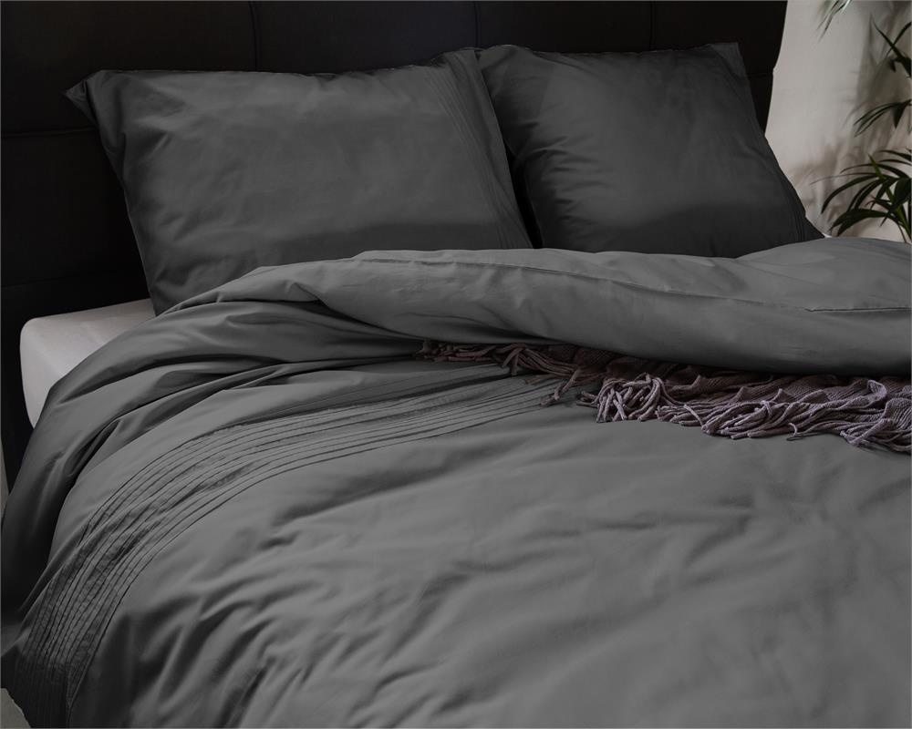 Bogota Anthracite 100 % katoen