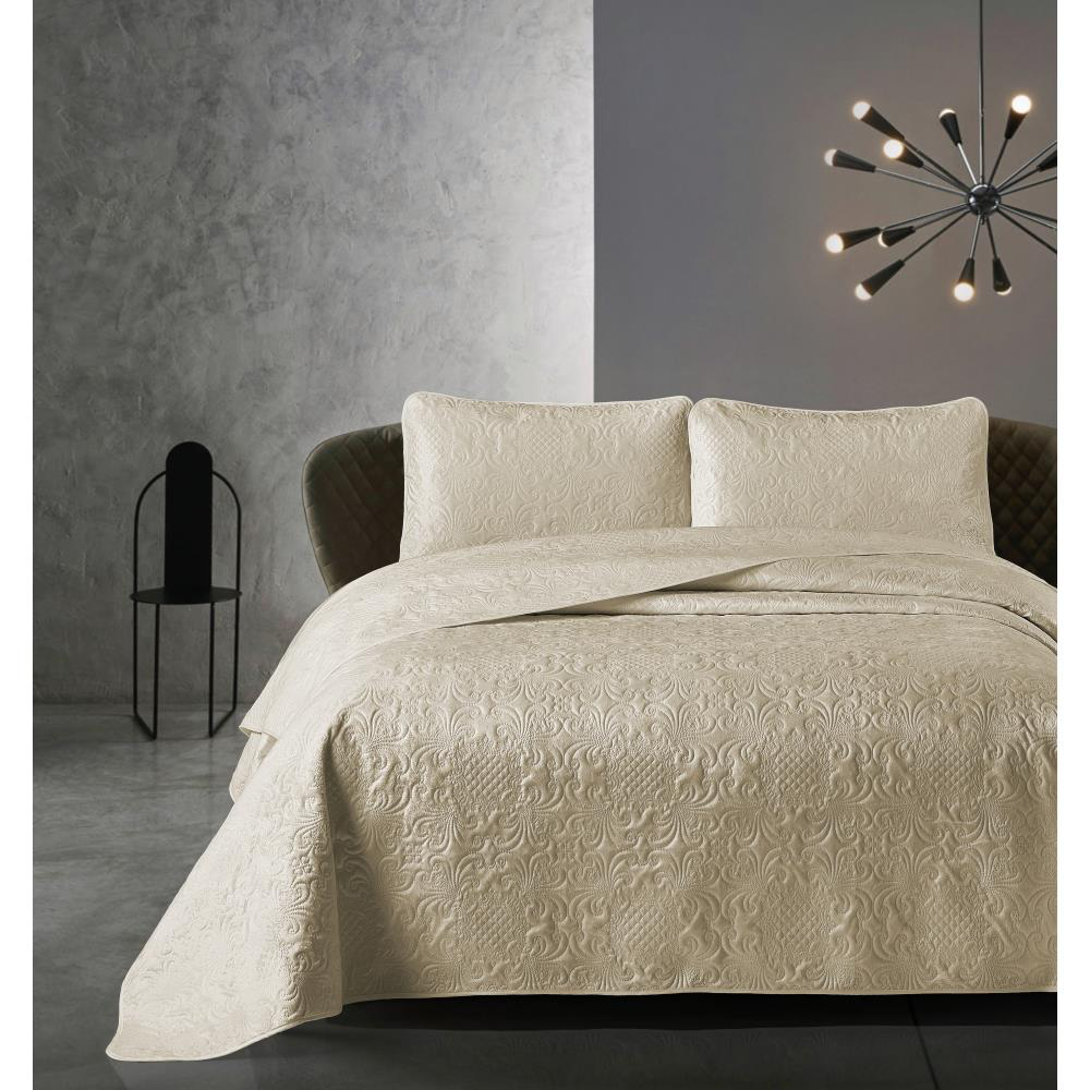 Bedsprei Velvet Clara Sand Beddenbriljant