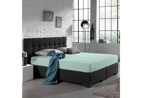 Dubbel Jersey Matras Hoeslaken Pastel Blue 220 gr