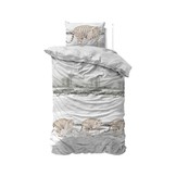 FL Winter Tiger White - flanel