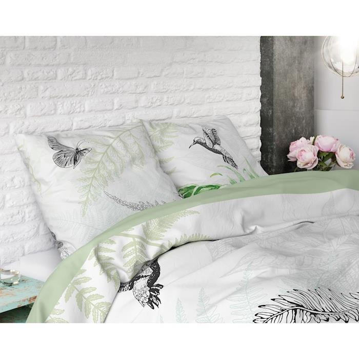 Flamingo Splash White