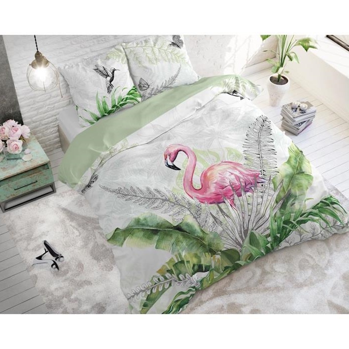 Dreamhouse Flamingo Splash White