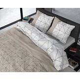 FL Gino Taupe - flanel