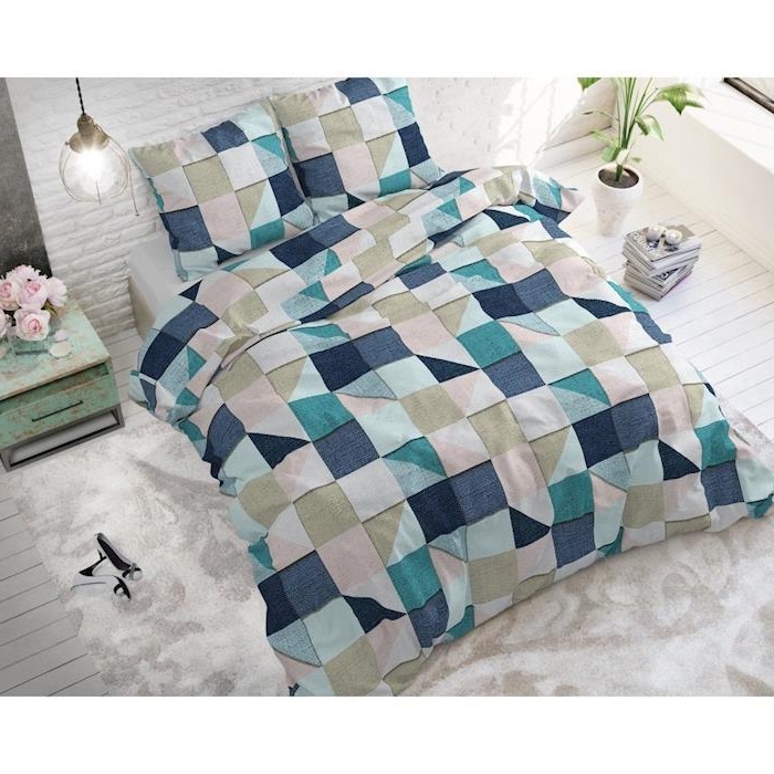 Sleeptime Squares Grey