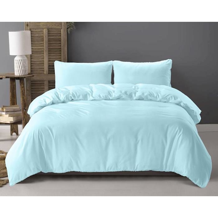 Ball Fringe Baby Blue