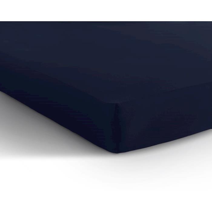 Hoeslaken Jersey 135 gr. Indigo Blue