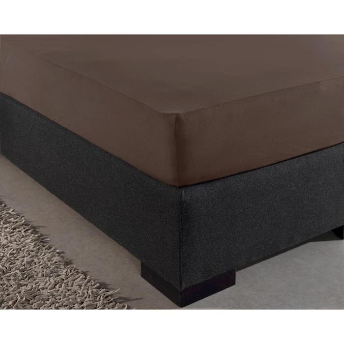 Hoeslaken Jersey 135 gr. Deep Taupe