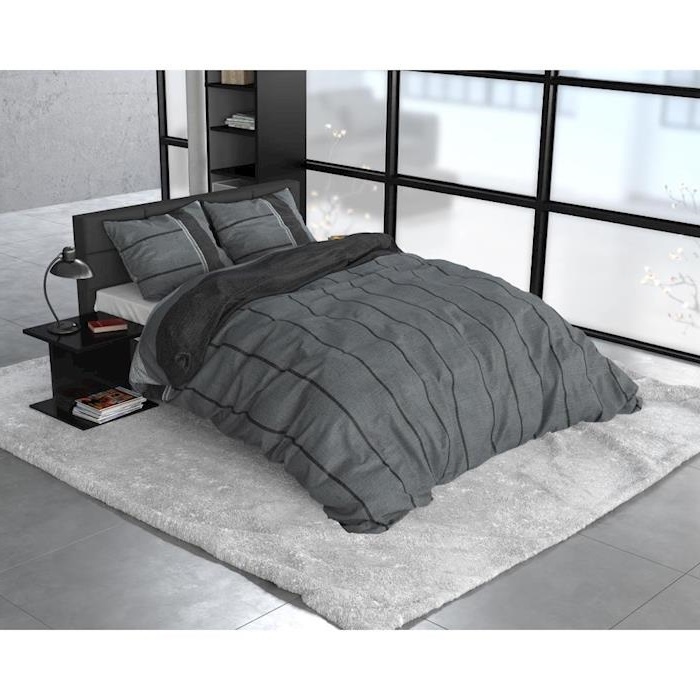 Kees Antraciet flanel