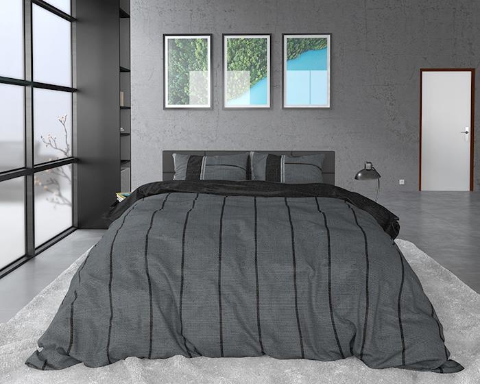 Kees Antraciet flanel