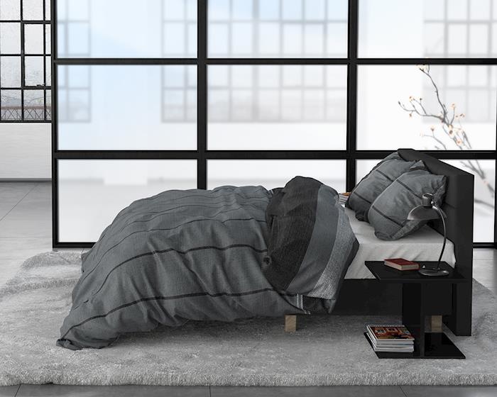 Kees Antraciet flanel