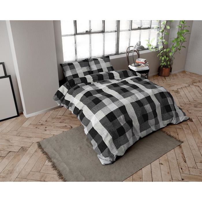 Steef Anthracite - flanel