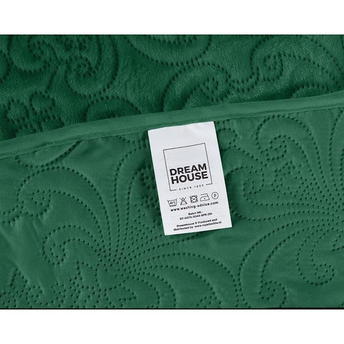Bedsprei Velvet Clara Green
