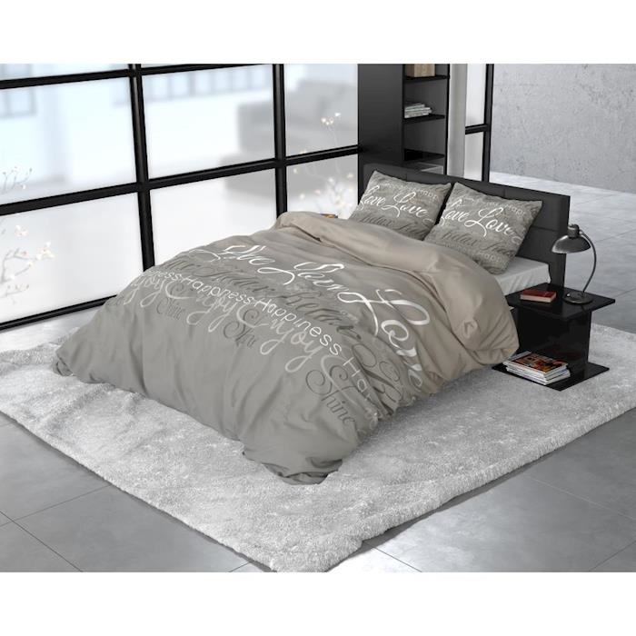 Sleeptime Love and Relax Grey flanel