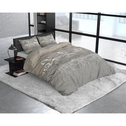 Love and Relax Taupe flanel