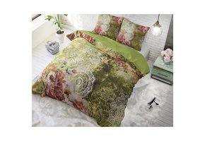 Green Flower Art Green