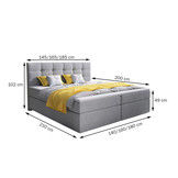 Boxspring Glory met Opbergruimte