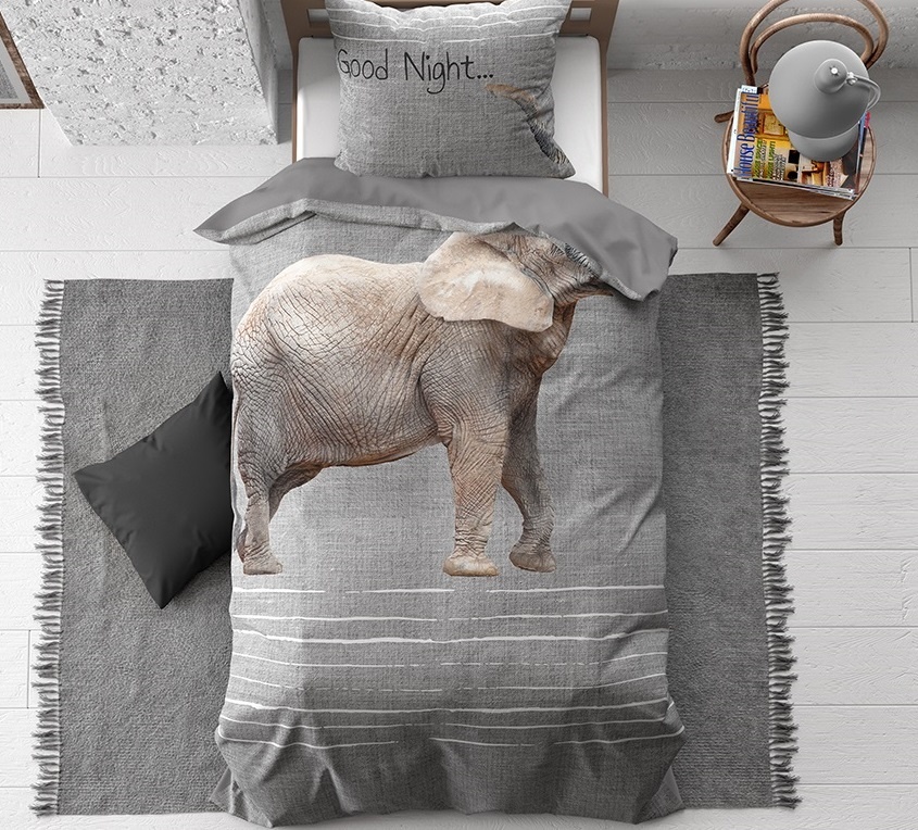 Goodnight Elephant Grey