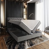 Boxspring Chevron met Opbergruimte