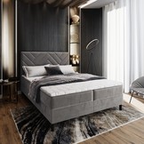 Boxspring Chevron met Opbergruimte