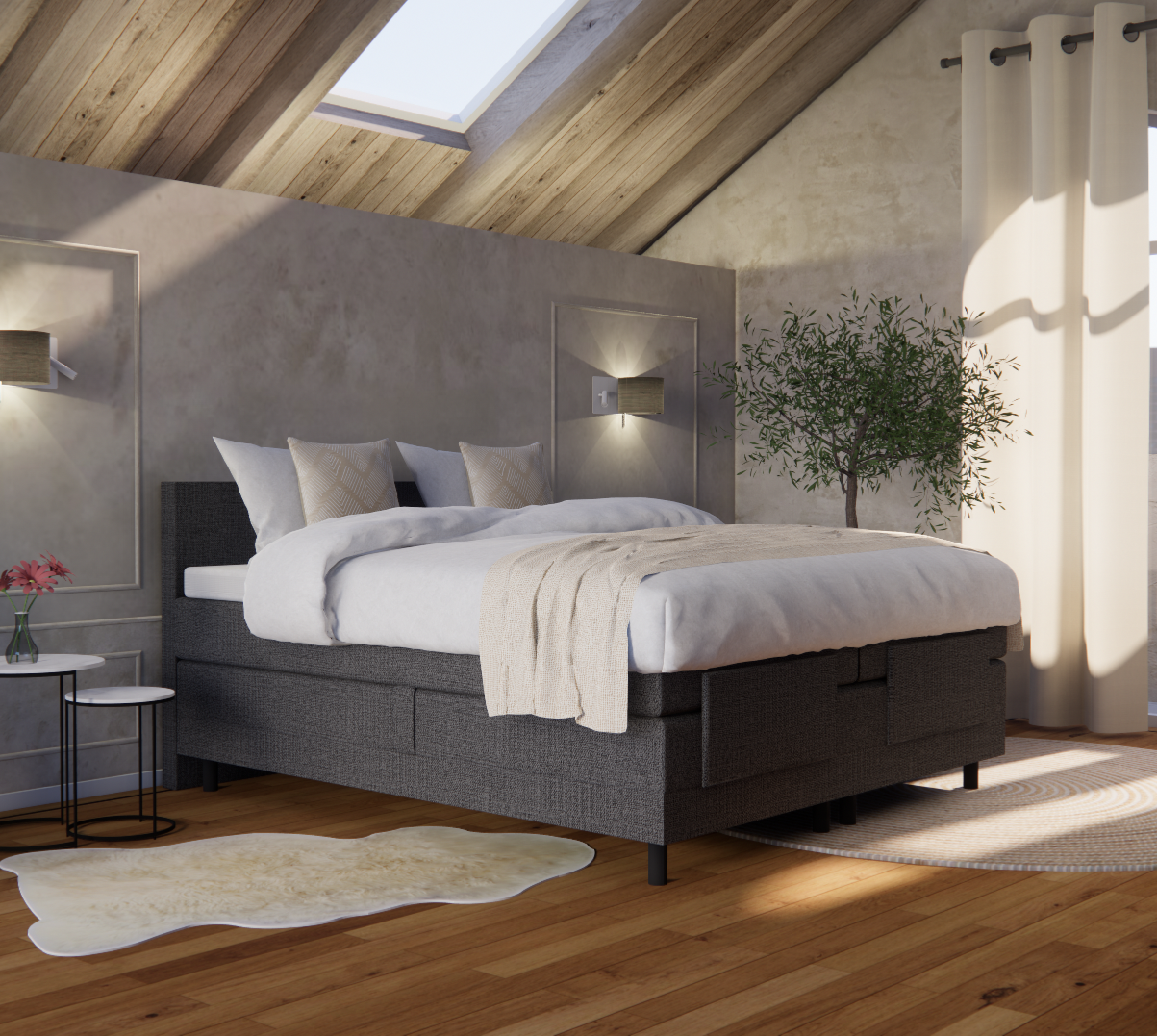 Luxe Elektrische Boxspring Saffier vanaf €649,-