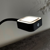 Bedlamp Straight Zwart (2 st.) incl. USB + Trafo + verdeler
