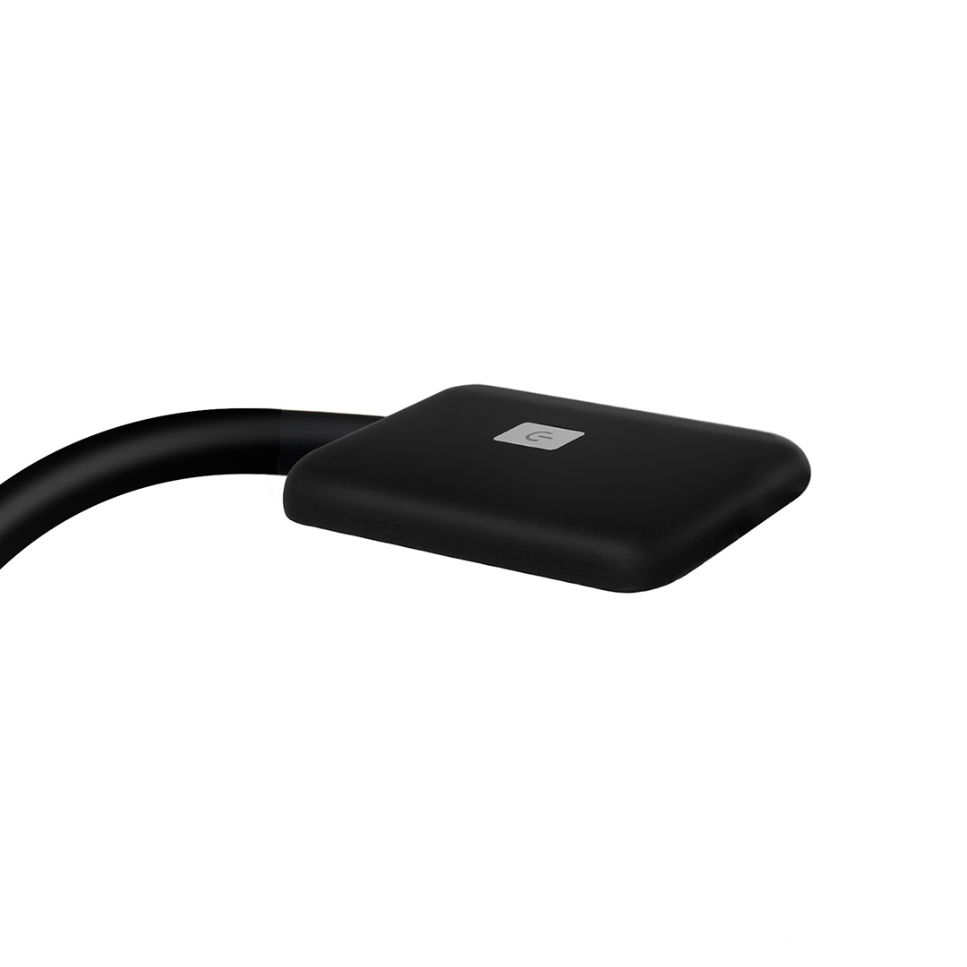 Bedlamp Square Zwart (2 stuks) incl. USB/Trafo/verdeler/dimmer