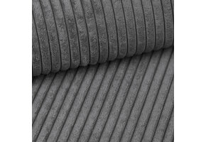 Poso 060 - Ribstof Antraciet