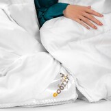 Goozzy 80% eendendonsvezels - 20% eendendons | 4-seizoenen - Dubbel Dekbed