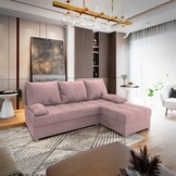 Hoekbank Rio - Slaapbank met opbergruimte - Zitcomfort Stevig