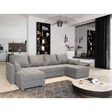 U-Bank Kos - Universeel - Slaapbank met opbergruimte - Zitcomfort Stevig