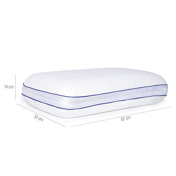 ViscoTex Sandwich kussen | Memory Foam (3 laags)