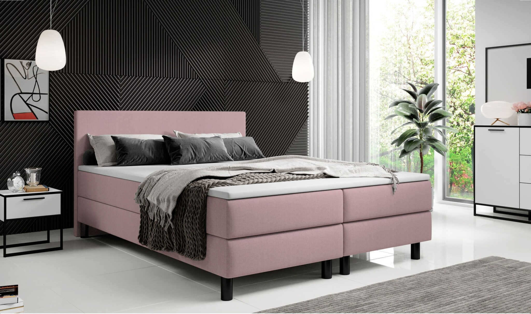 Boxspring Bonnie in de Outlet van Beddenbriljant