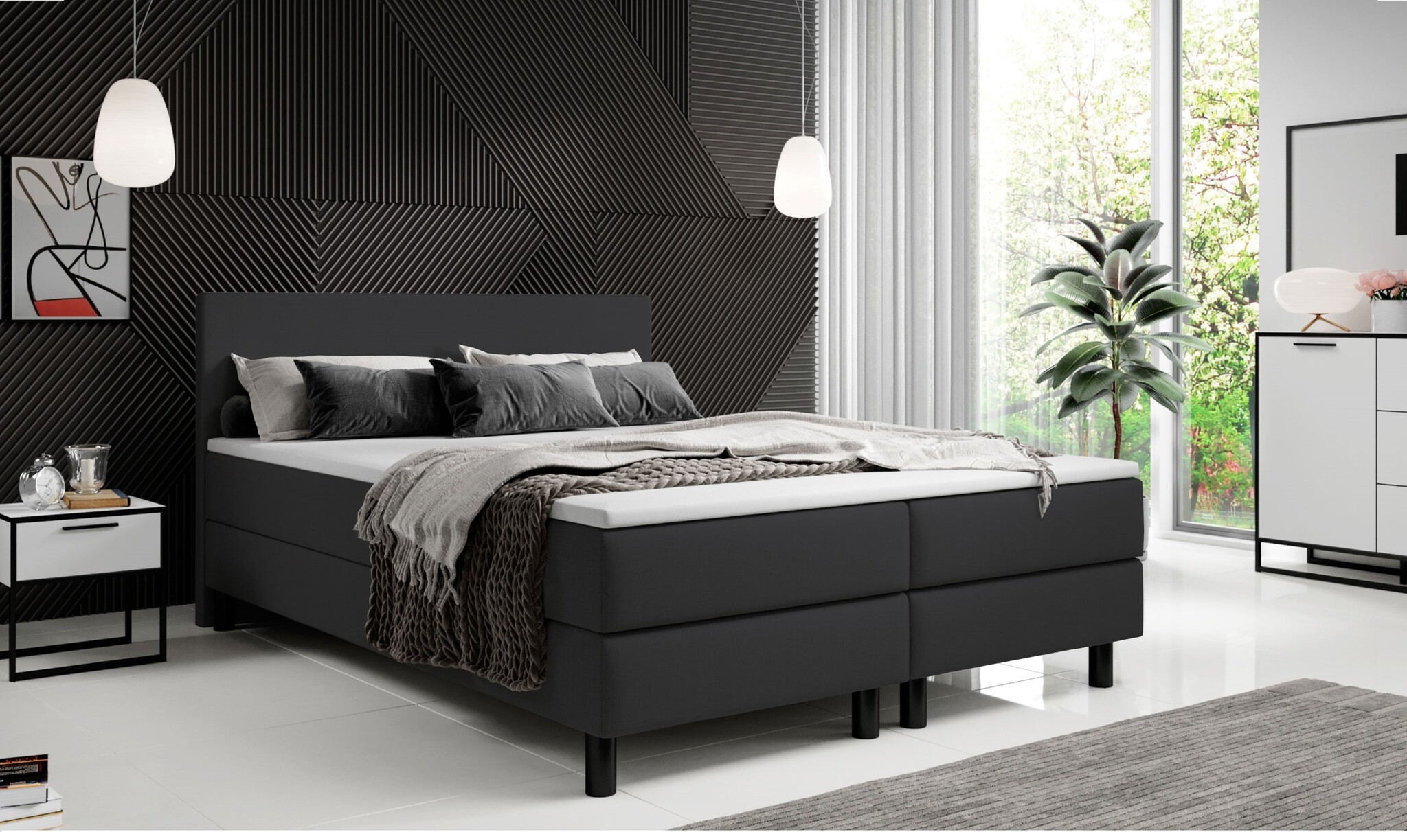 Boxspring Bonnie in de Outlet van Beddenbriljant