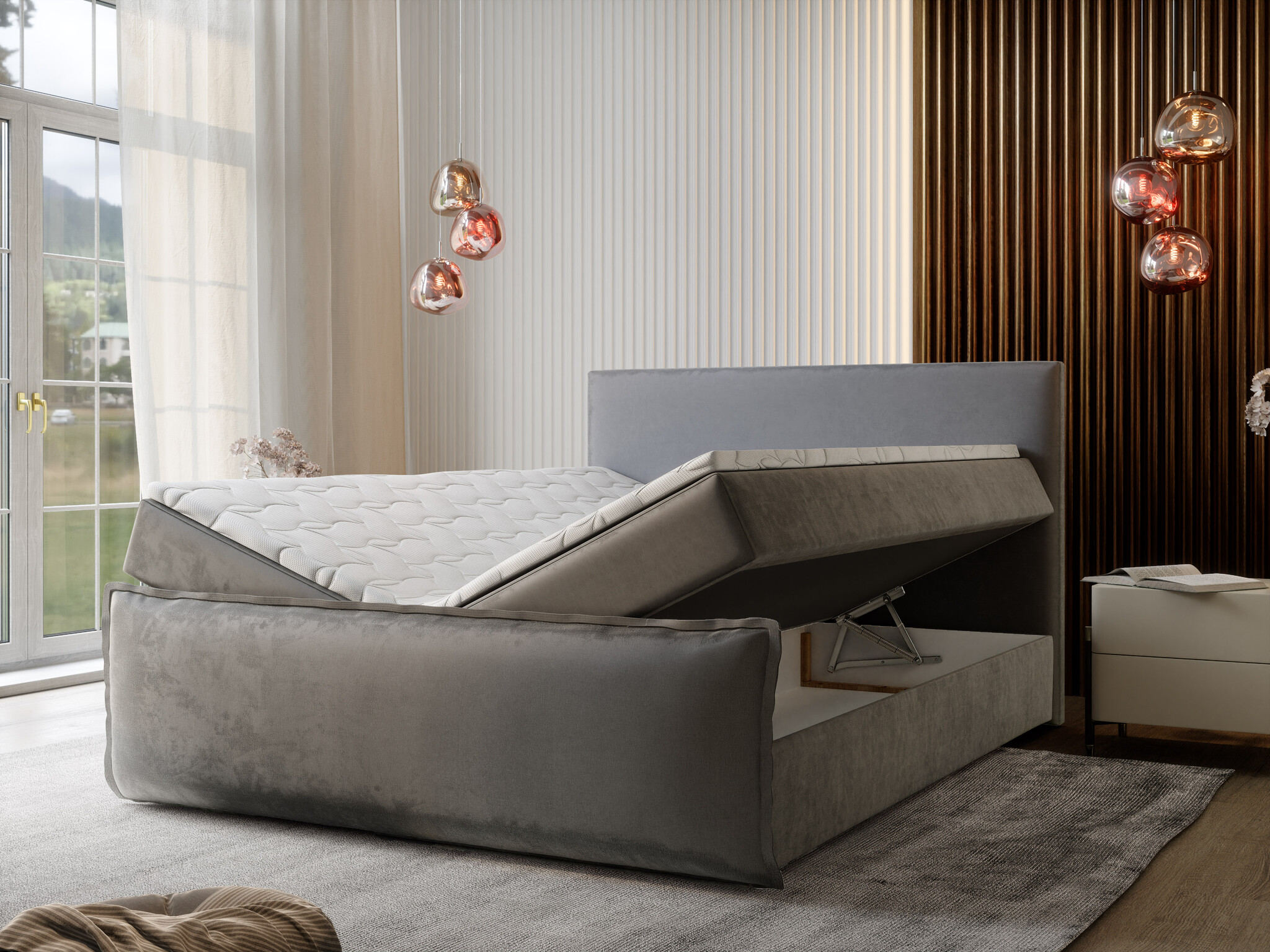 Hoe is een boxspring opgebouwd?