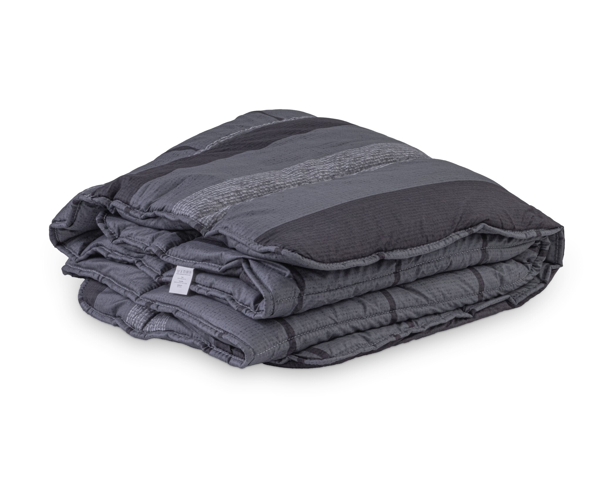 Lazy Dekbed - All-in-one | Kees antraciet - Dekbed en dekbedovertrek in 1