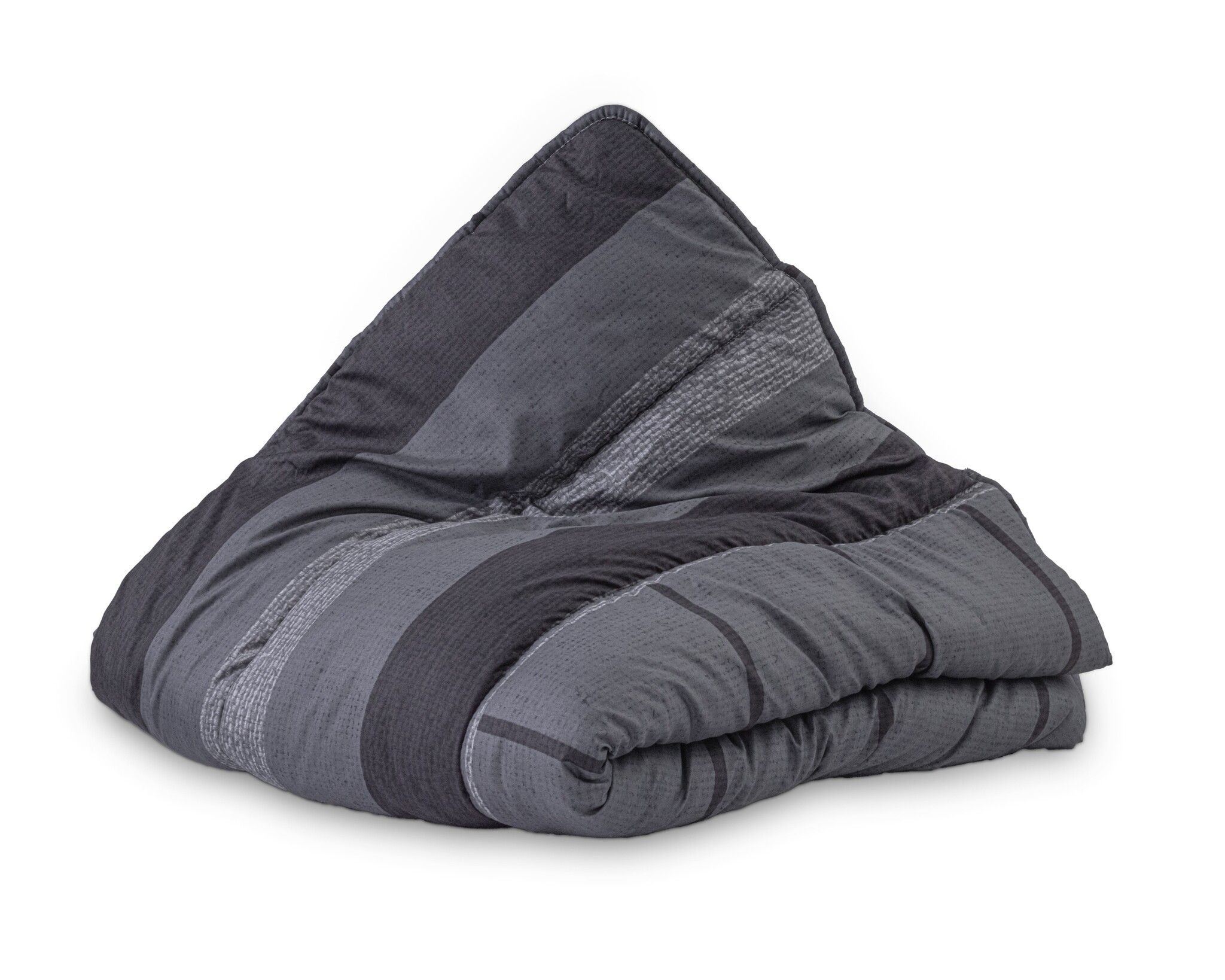Lazy Dekbed - All-in-one | Kees antraciet - Dekbed en dekbedovertrek in 1
